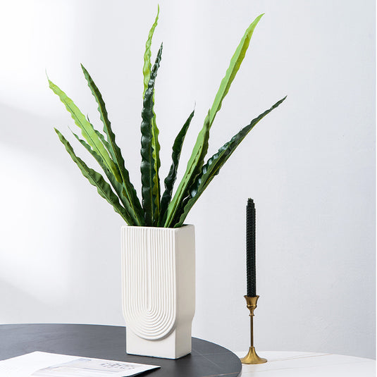 Nordic Minimalist Ceramic Vase With Water
