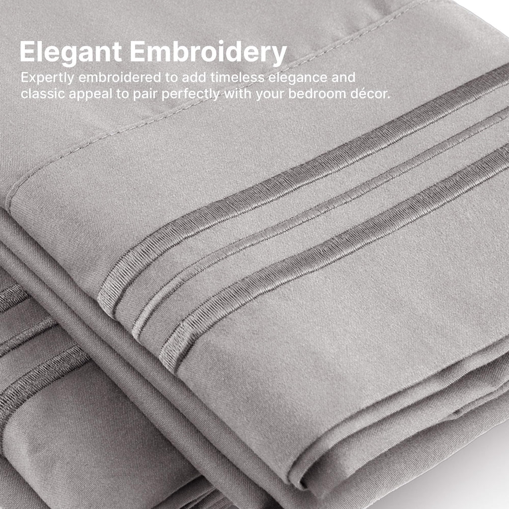 Queen Pillow Cases Set of 2 - Soft, Hotel Quality Pillowcase Covers - Comfy, Luxury Bedding for Women, Men, Kids & Teens - Machine Washable Pillow Protectors - 2 Piece - Queen Size White Pillow Cover