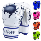 Kids Boxing Glove 6oz 8oz, Youth, Boys and Girls Training Sparring Gloves for Punching Bag, Kickboxing, Muay Thai, MMA, Gift for Age 6-15 Years