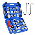 Orion Motor Tech Disc Brake Pad and Caliper Service Tool Kit | Professional Disc Brake Caliper Compression Tool Kit | Universal Disc Brake Caliper and Piston Wind Back Tool Set with Case