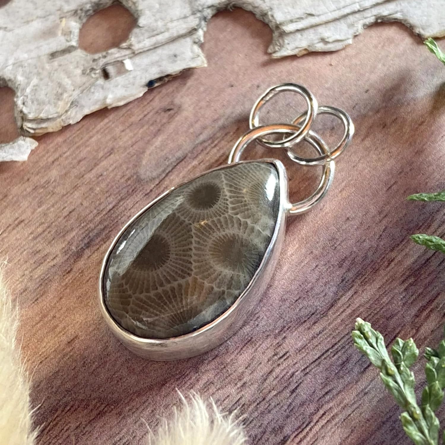 Petoskey Stone Pendant