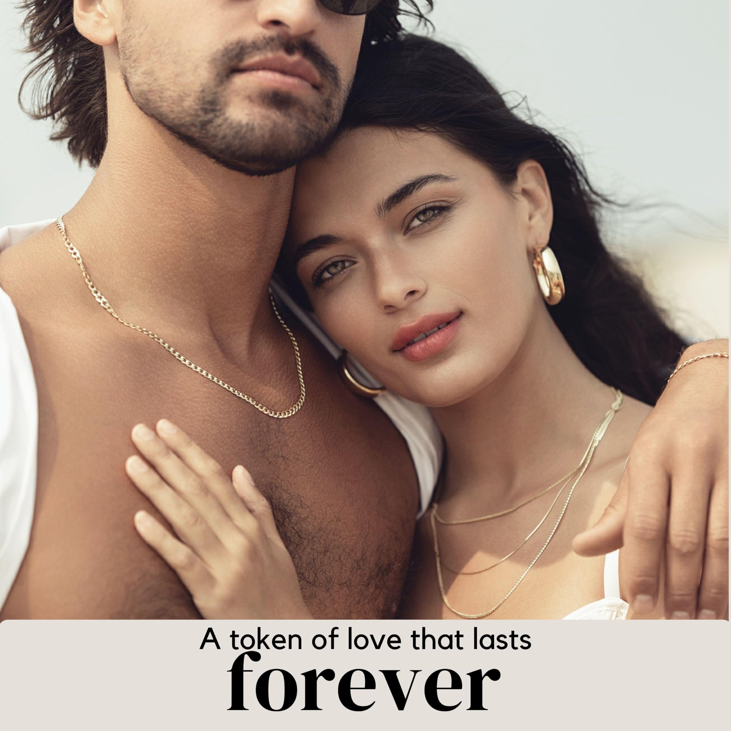 Colar Corrente Cobra KISPER de Ouro 24k – Fino, Delicado, Joia de Aço Inoxidável Banhada a Ouro para Mulheres e Homens com Fecho Lagosta, 20”