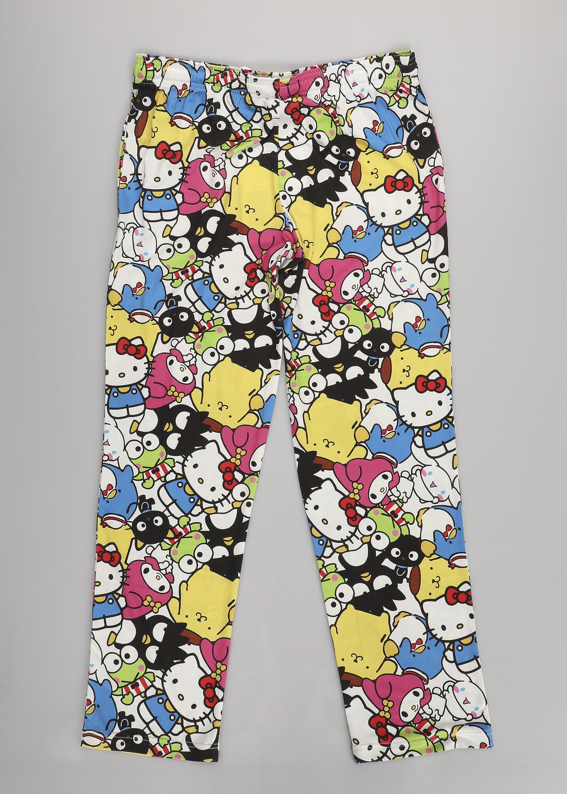 Hello Kitty Character Collage Unisex Sleep Pants Multicolored
