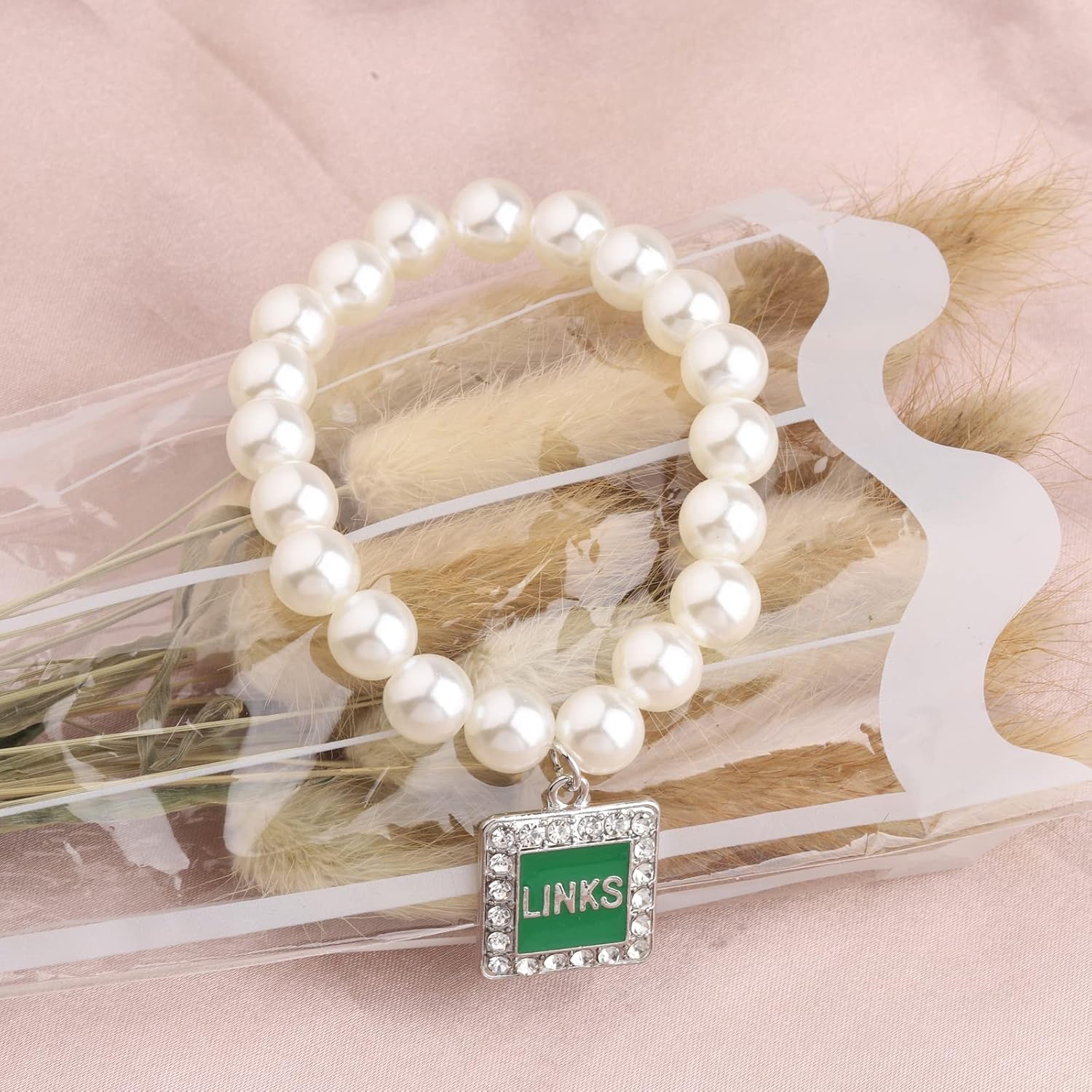 UJIMS Sorority Gift Green Sorority Sister Brooch Pin Graduation Jewelry for Women Greek Sorority Gift