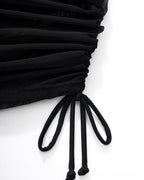 SUUKSESS Women Sexy Mesh One Piece Swim Dress Slimming Tummy Control Swimsuit Push Up High Waisted Bathing Suit (Black,L)