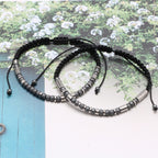 JoycuFF Tue keinem weh Inspirierende Morse-Code-Armbänder für Frauen Männer Motivations-Geburtstags-Weihnachts-Strang-Schmuck Lustig Einzigartig Weibliche Freundin Freundschaft Abschlussgeschenke