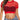 Avidlove Sheer Crop Top for Women Short Sleeve Fishnet See Through T-Shirt O Neck Bikini Pullover Red, S