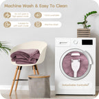 Elektrisch verwarmd deken 72" x 84" volledige maat flanellen stof met 4 verwarmingsniveaus & 10 uur automatische uitschakeling, ademend warm en wasbaar voor zacht en bed - lichtgrijs