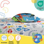 Sunny Side Up Minecraft Creeper & Animals Twin Sheet Set - 3 Piece Kids Bedding Set Includes Pillow Cover - Super Soft Microfiber Sheets