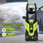Pressure Washer, Power Washer with 4 Quick Connect Nozzles, High Pressure Cleaning Machine with Foam Cannon for Cars/Fences/Driveways/Patios/Home Cleaning