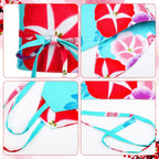 Handepo 3 Pcs Women's Japanese Kimono Robe Obi Belt Kimono Robe Wide Waistband for Japanese Style Robe Accessories