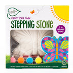 Creative Roots Paint Your Own #1 Dad Stepping Stone, Paintable Ceramic 7 in. Stone, Includes 6 Acrylic Paints & Paintbrush, Great Arts and Crafts for Kids Ages 8-12, Father's Day Gift