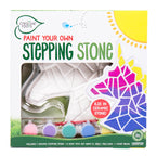 Creative Roots Paint Your Own #1 Dad Stepping Stone, Paintable Ceramic 7 in. Stone, Includes 6 Acrylic Paints & Paintbrush, Great Arts and Crafts for Kids Ages 8-12, Father's Day Gift