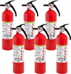 Kidde Multi Purpose Fire Extinguisher for Home, Office, Dorm, Residential, 1A10BC, 6 Pack