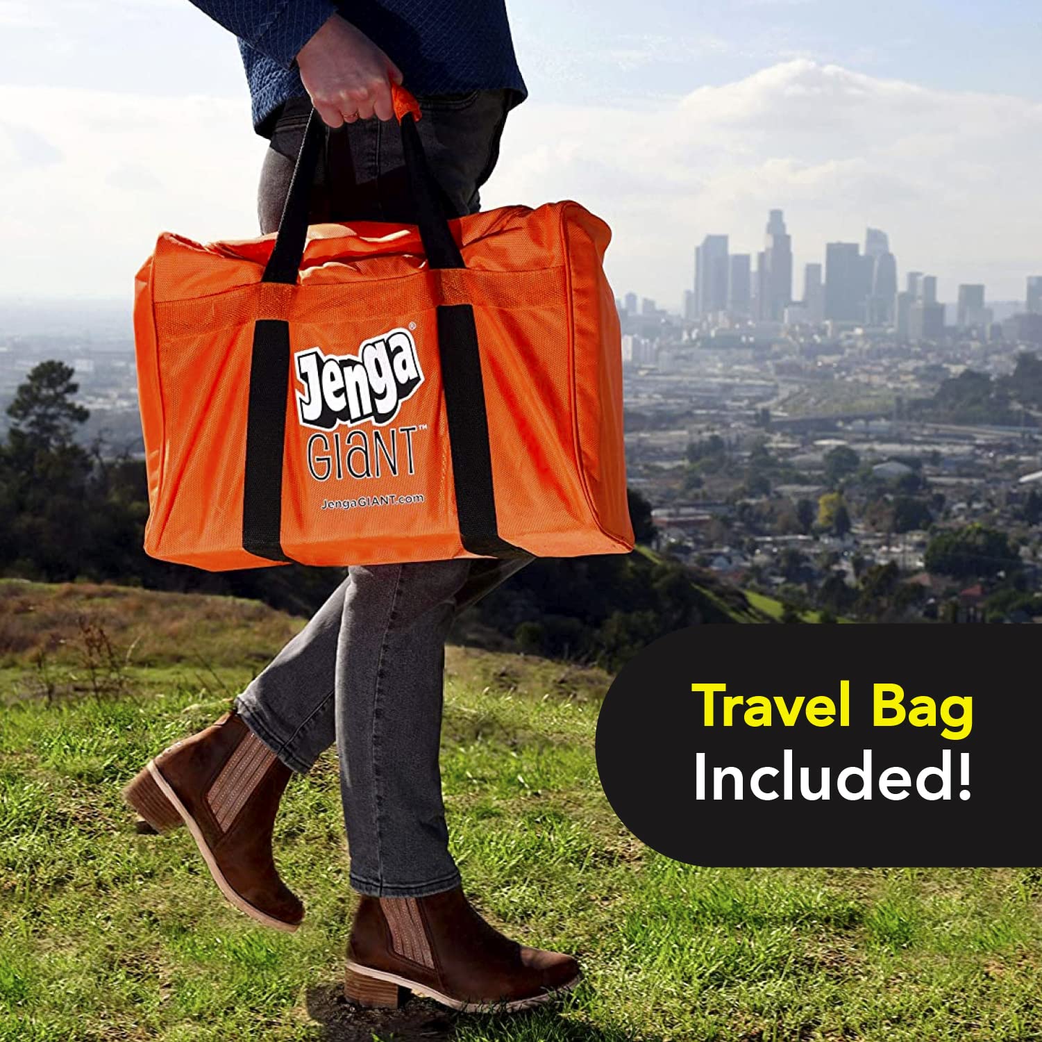 Jenga Reus - Stapelt tot Meer dan 4 Feet - Officieel Gelicentieerd - JS6