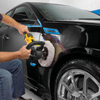 DEWALT Buffer Polisher, 7-in-9-in, 12 amp, Variable Speed Dial 0-3,500 RPM’s, Corded (DWP849X)