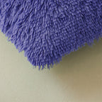 Fluffy Pink Faux Fur Comforter Cover Set，Fluffy Fuzzy Plush Pink Bedding 3Pcs (1 Faux Fur Duvet Cover +2 Fuzzy Pillowcases) Pink Fluffy Bed Set (Pink, Queen)