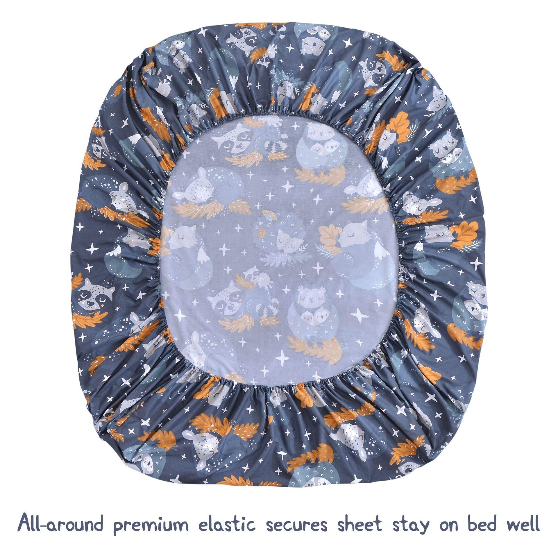 ست ملحفه کودکان یونیکورن صورتی JSD، سایز تویین، ۳ تکه، ملحفه‌های رختخواب میکروفایبر چاپ شده با طرح رنگین کمان برای دختران، جیب عمیق