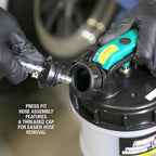 OEMTOOLS 24397 Fluid Extractor Pump, 9.5L Manual Vacuum Oil Changer & Fluid Transfer Pump – Fast Drain Oil, Coolant, Brake & Transmission Fluid – Leak-Free Heavy-Duty Garage Tool