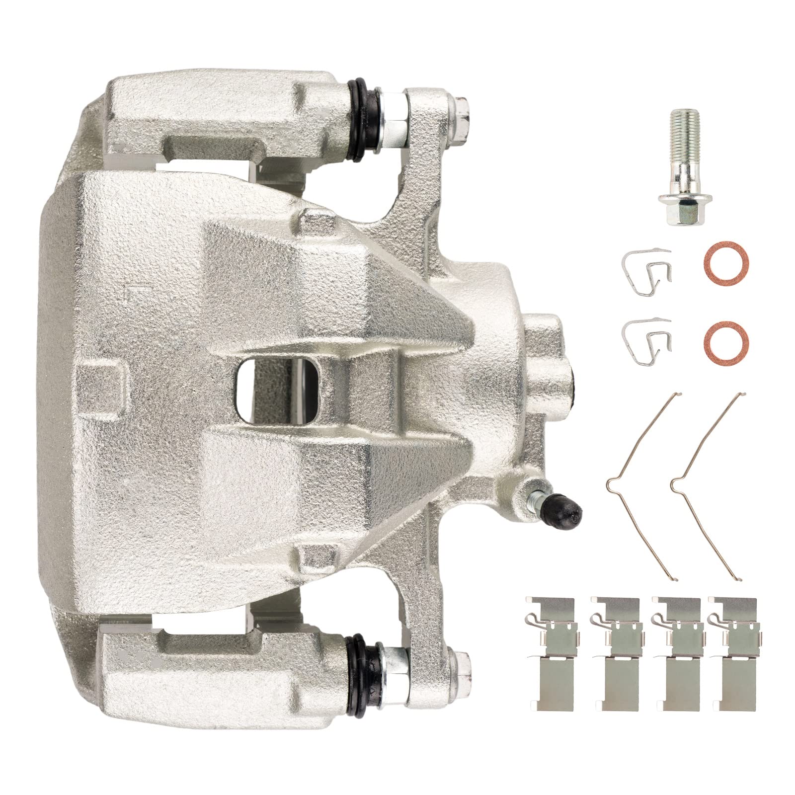 PHILTOP 18B5046 18B5047 Rear Disc Brake Caliper Assembly Fit for 2007-2017 Jeep Wrangler, 2008-2012 Jeep Liberty, 2007-2011 Dodge Nitro, 2018 Jeep Wrangler JK