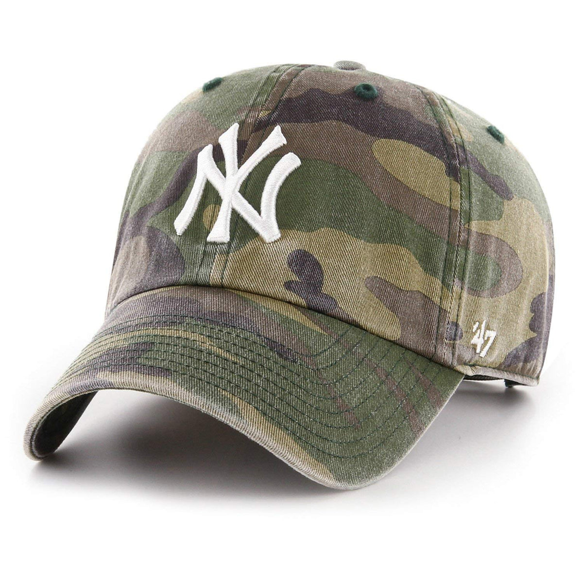 '47 New York Yankees Rensningshat Kasket Army Camo/Hvid