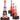 Xpose Safety 28 Inch Orange Slim Line Traffic Cones with 6" & 4" Collars, 24 Pack Multipurpose PVC Plastic Safety Cone for Parking, Soccer, Caution, Kids & Construction - DOT Approved