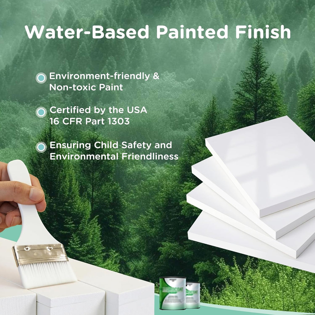 MHOM 41.3" LED Coffee Table, Modern White High Gloss Living Room Table with 4 Drawers, Stylish Center Table for Living Room, Office and Apartment, White