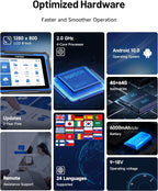 TOPDON Phoenix Nano, 2025 New Bidirectional Scan Tool, ECU Coding Tool, FCA AutoAuth, CAN FD/DoIP Protocols, 32+ Special Functions, Full System Diagnostic, Free Updates for 2 Years