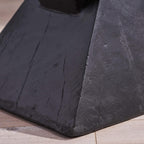 Christopher Knight Home Jerod Light-Weight Concrete Accent Table, Black