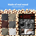 Art3d Self-Adhesive Weathered Barn Wood Wall Planks in Stone Gray for Living Room, Bedroom(16 Sq Ft)