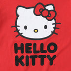 Hello Kitty Sanrio Girls 4 Pack Mix and Match 2 Short Sleeve T-Shirts, Short, and Flared Pants Set for Big Kids