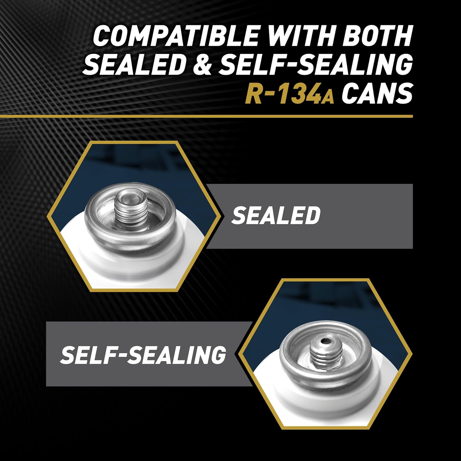 InterDynamics Car Air Conditiioner Gauge and Hose by InterDynamics, A/C Pro Air Conditioner Recharge Gauge and Dispenser for Cars, Trucks, 24 In Hose