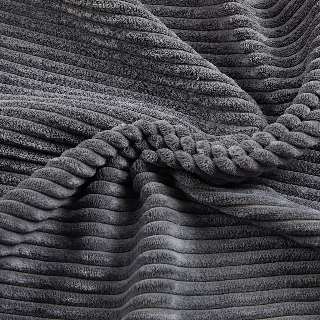 Pipishell Convertible Futon Sofa Bed,66" Corduroy Futon Couch with Adjustable Backrest and Armrests, Recliner Sleeper Sofa for Small Spaces, Play Room or Office, Grey