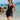 Blooming Jelly Women One Piece Swimsuits Tummy Control Swim Dress Slimming Sexy Sarong Wraps Swim Suits (L, Black)