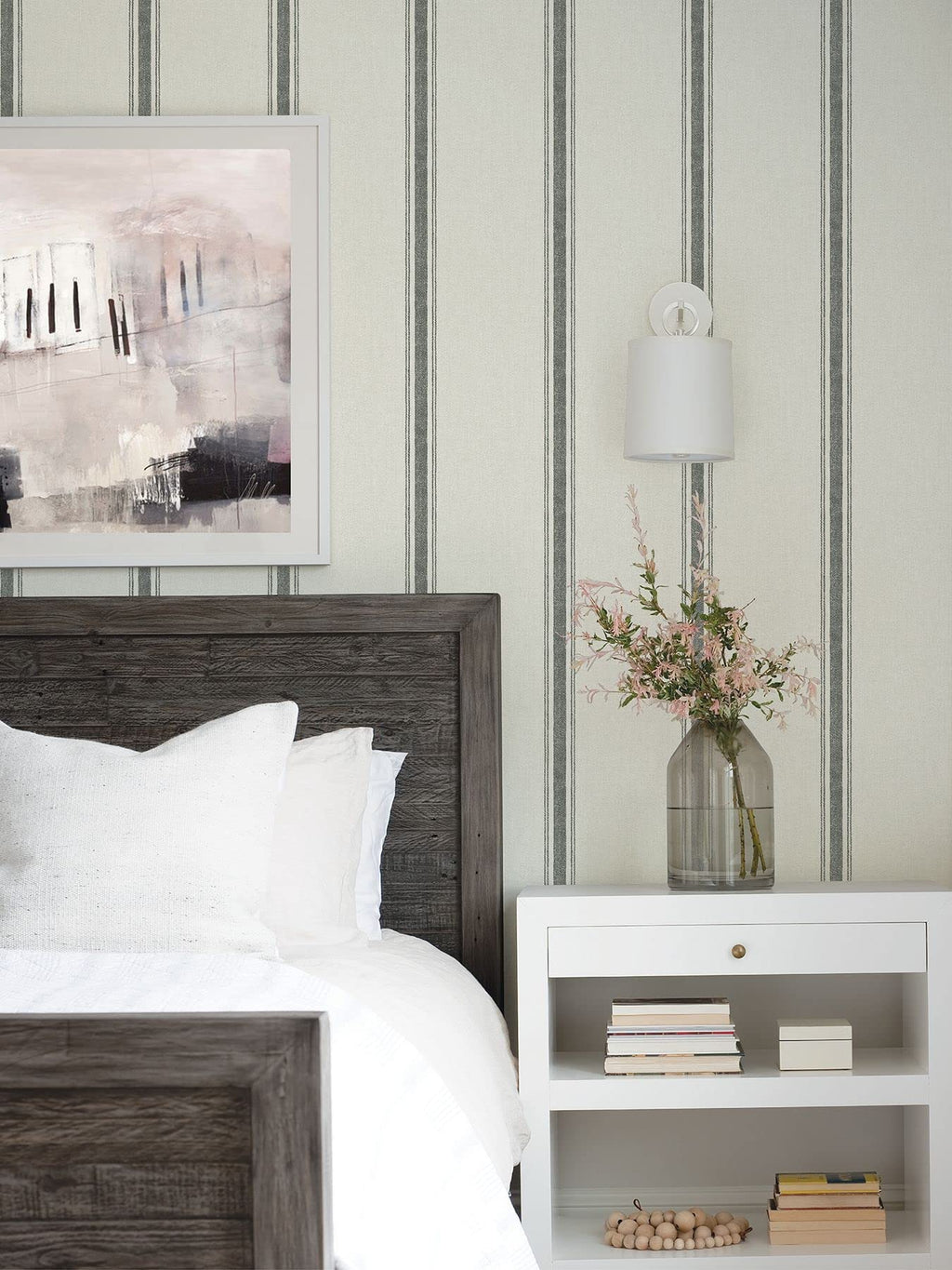 NuWallpaper Kömür Langston Yapıştır ve Çıkar Duvar Kağıdı