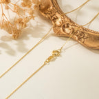 Corrente PESFIOLO de Ouro 14K para Mulheres Correntes de Ouro 14K na Moda para Homens Colares Correntes Colares Femininos Correntes de Cabo Colares para Homens 16-26IN (22in)