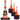 Xpose Safety 28 Inch Orange Slim Line Traffic Cones with 6" & 4" Collars, 24 Pack Multipurpose PVC Plastic Safety Cone for Parking, Soccer, Caution, Kids & Construction - DOT Approved