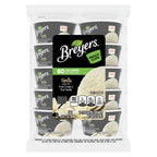 Breyers Ice Cream For a Frozen Dessert On-The-Go Natural Vanilla Snack Cups Made with 100% Grade A Milk & Cream, Sustainably-Farmed Vanilla 3 oz 10 ct