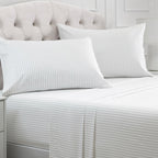 Mellanni Queen Sheets Set - 4 PC Iconic Collection Bedding Sheets & Pillowcases - Hotel Luxury, Extra Soft, Cooling Bed Sheets - for Women, Men, Kids & Teens (Queen, White)