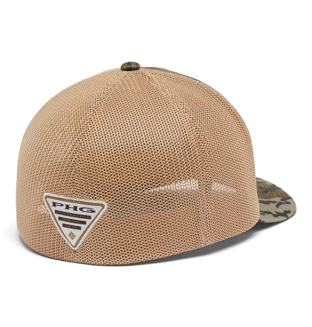 Columbia Unisex PHG Camo Mesh kasket - høj, Mossy Oak Bottomland/Game Flag, XX-Large