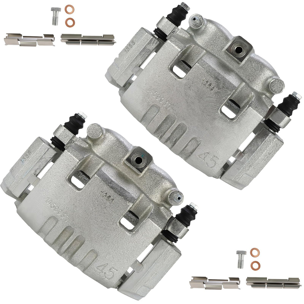 cciyu 18-4072 18-4071 Front Left & Right Brake Calipers Without Bracket For Avanti,For Buick,For Chevy,For GMC,For Isuzu,For Oldsmobile,For Pontiac