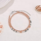 JoycuFF Inspirational Morse Code Bracelets for Women Encouragement Gifts for Women Christmas Jewelry for Daughter Soulmate Best Friend Graduation Friendship Gifts for Female