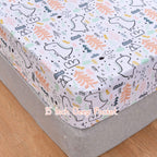 ست ملحفه کودکان یونیکورن صورتی JSD، سایز تویین، ۳ تکه، ملحفه‌های رختخواب میکروفایبر چاپ شده با طرح رنگین کمان برای دختران، جیب عمیق