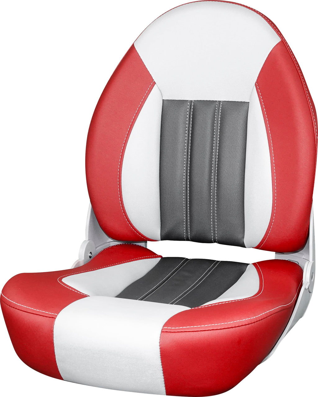 Tempress ProBax Orthopedic Folding High Back Boat Seat (Black/Charcoal/Carbon)