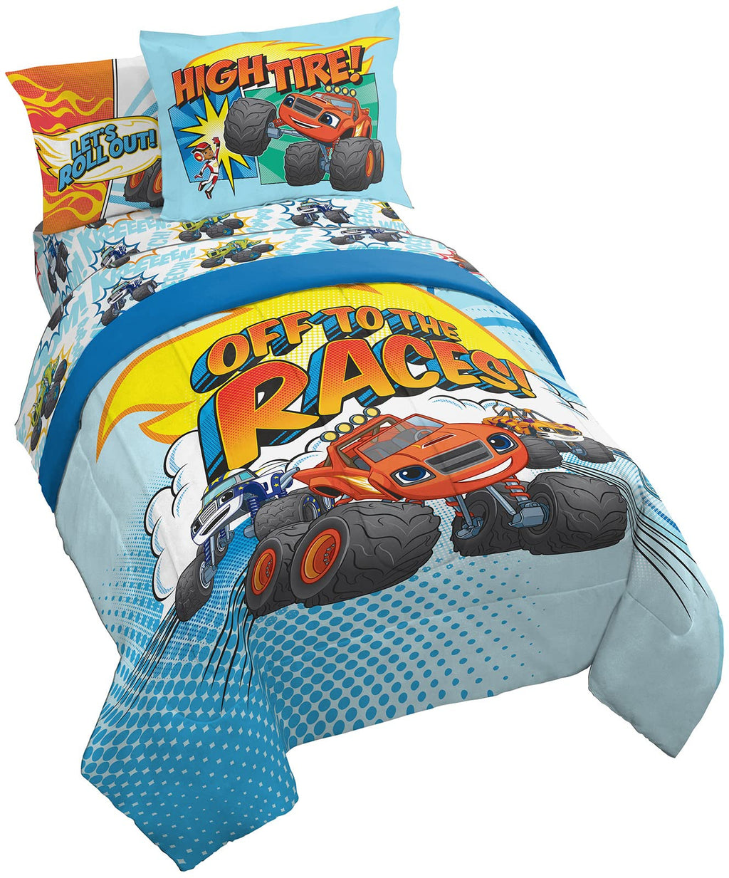Jay Franco Marvel Spidey and His Amazing Friends Team Spidey 5 Piece Twin Size Bed Set - Includes Comforter & Sheet Set Bedding - Super Soft Fade Resistant Microfiber (Official Marvel Product)