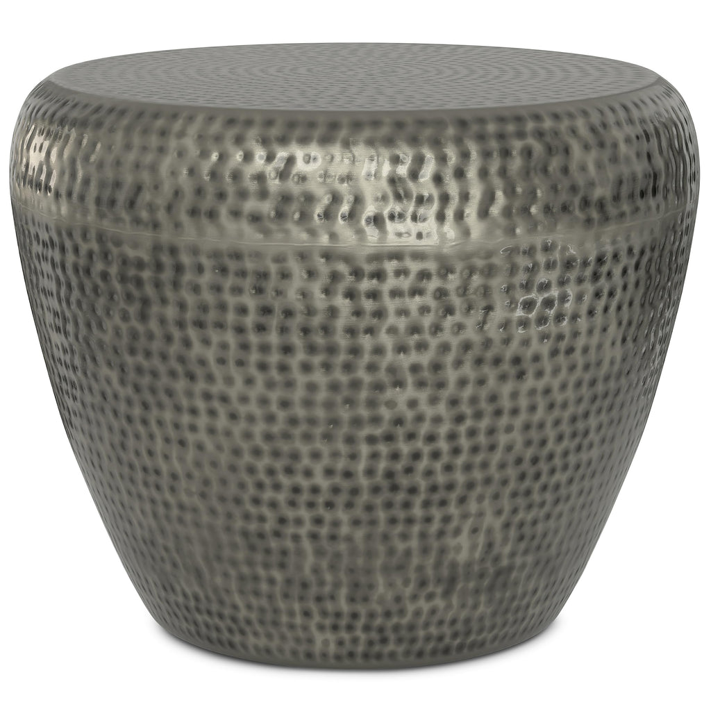 SIMPLIHOME Preston Modern Industrial 22 inch Wide Metal Metal Side Table in Antique Copper, Fully Assembled for the Living Room and Bedroom