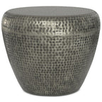 SIMPLIHOME Preston Modern Industrial 22 inch Wide Metal Metal Side Table in Antique Copper, Fully Assembled for the Living Room and Bedroom