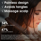 4 Piece Combs with Wooden Grain,Wide tooth Comb,Rat Tail Comb,Beard Combs,Fine Tooth Professional Hair Comb Set for Women,Men Barber Styling/Curly/Teasing/Parting/Mustache