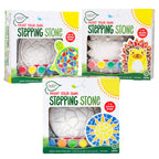 Creative Roots Paint Your Own #1 Dad Stepping Stone, Paintable Ceramic 7 in. Stone, Includes 6 Acrylic Paints & Paintbrush, Great Arts and Crafts for Kids Ages 8-12, Father's Day Gift