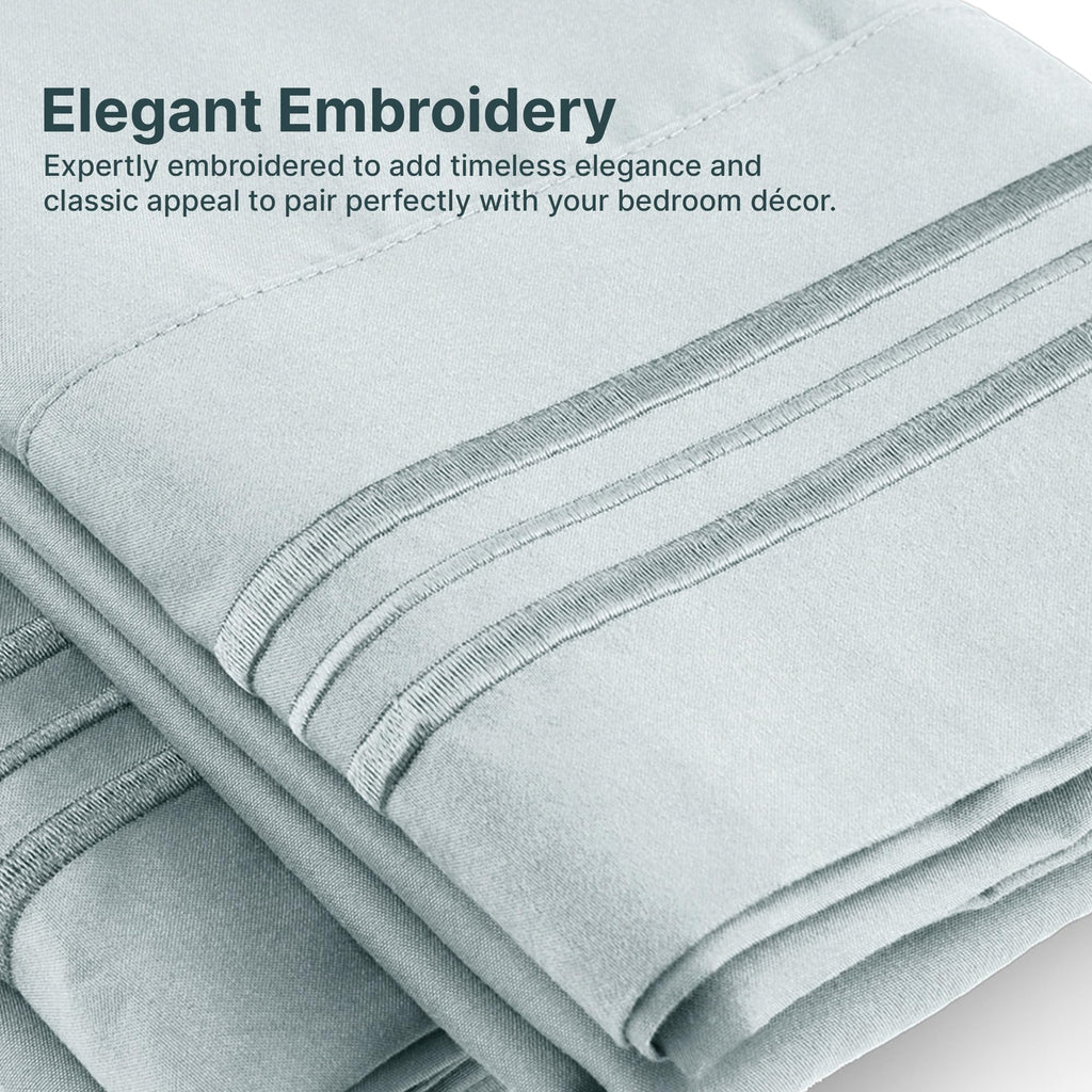 Queen Pillow Cases Set of 2 - Soft, Hotel Quality Pillowcase Covers - Comfy, Luxury Bedding for Women, Men, Kids & Teens - Machine Washable Pillow Protectors - 2 Piece - Queen Size White Pillow Cover